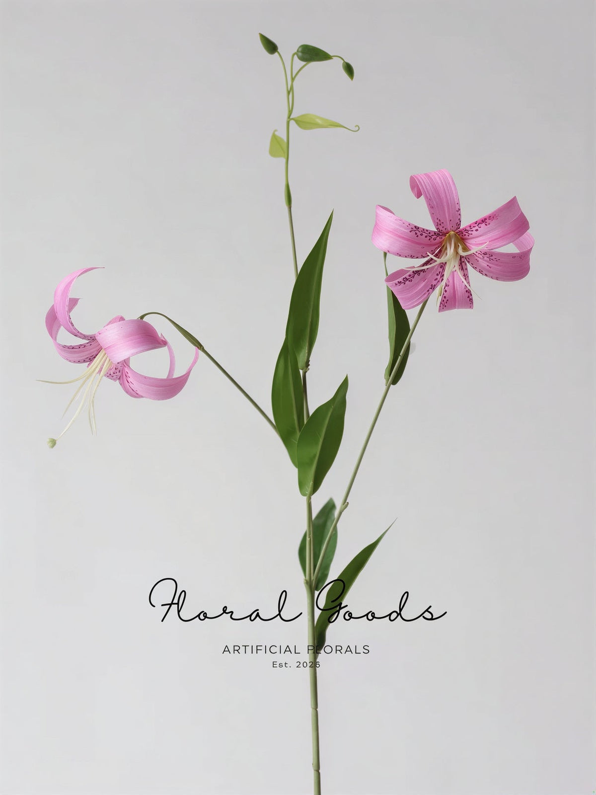 Blooming Lily Stem – 29.5"