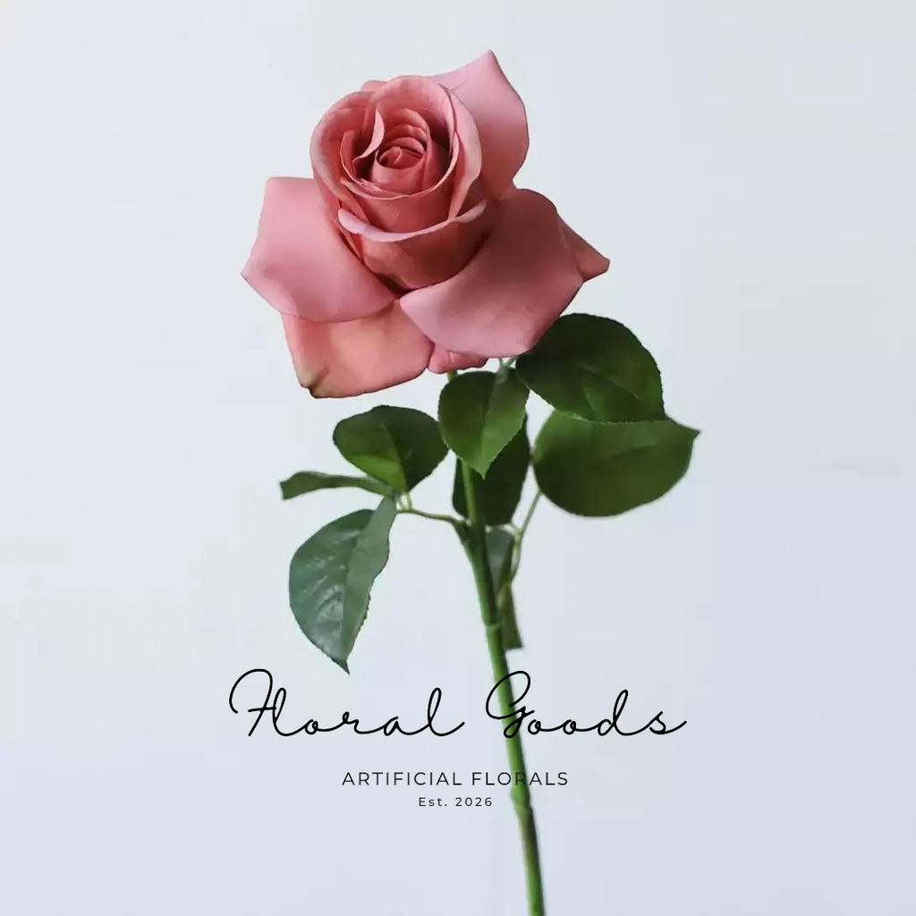 Blush Pink Rose Stem – 25.5"