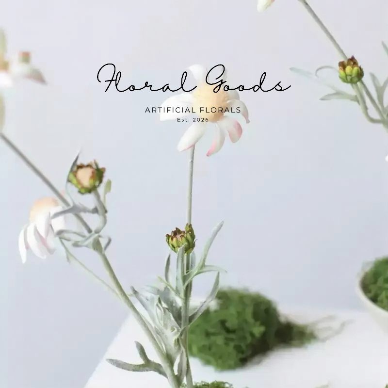 Blush Flannel Flower Spray – 32.3"