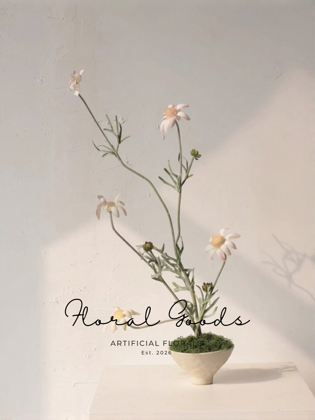 Blush Flannel Flower Spray – 32.3"