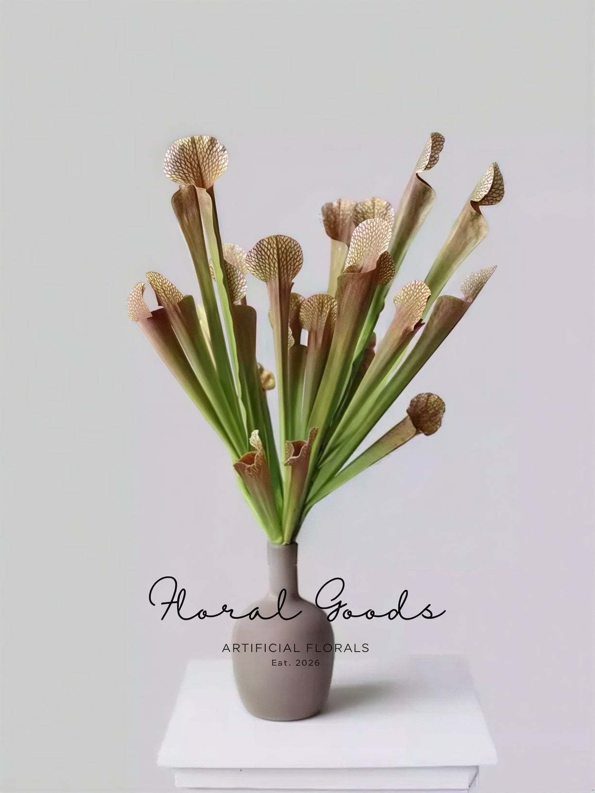 Botanical Pitcher Plant Stem – 17.7"
