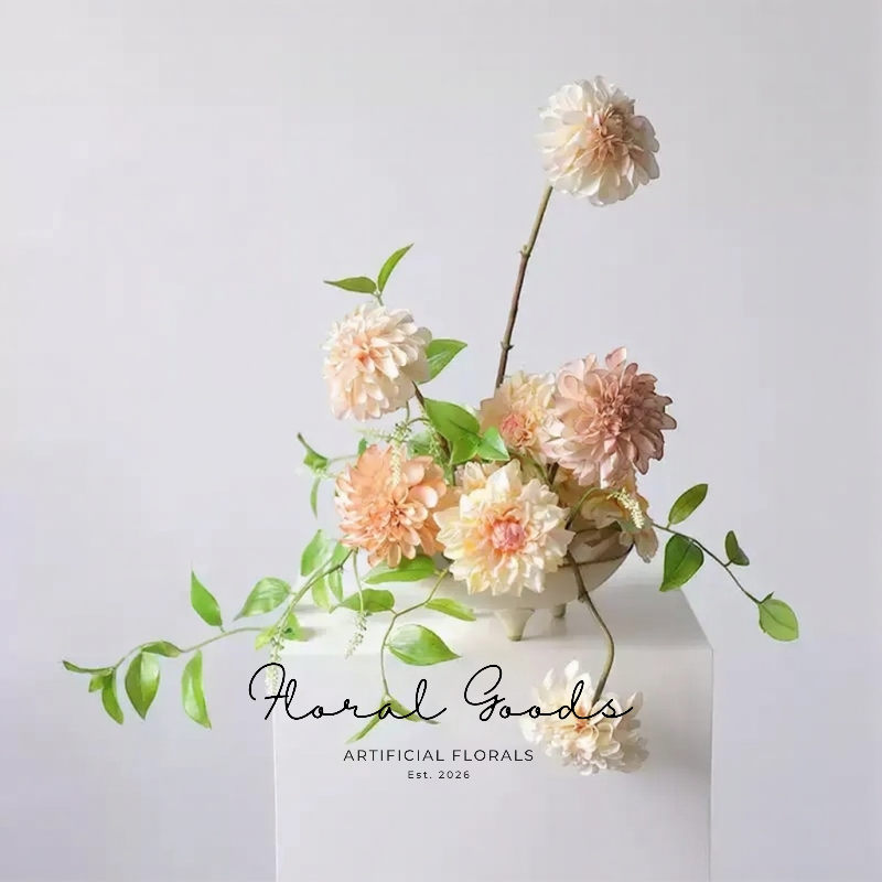 Café au Lait Dahlia Stem – 24"