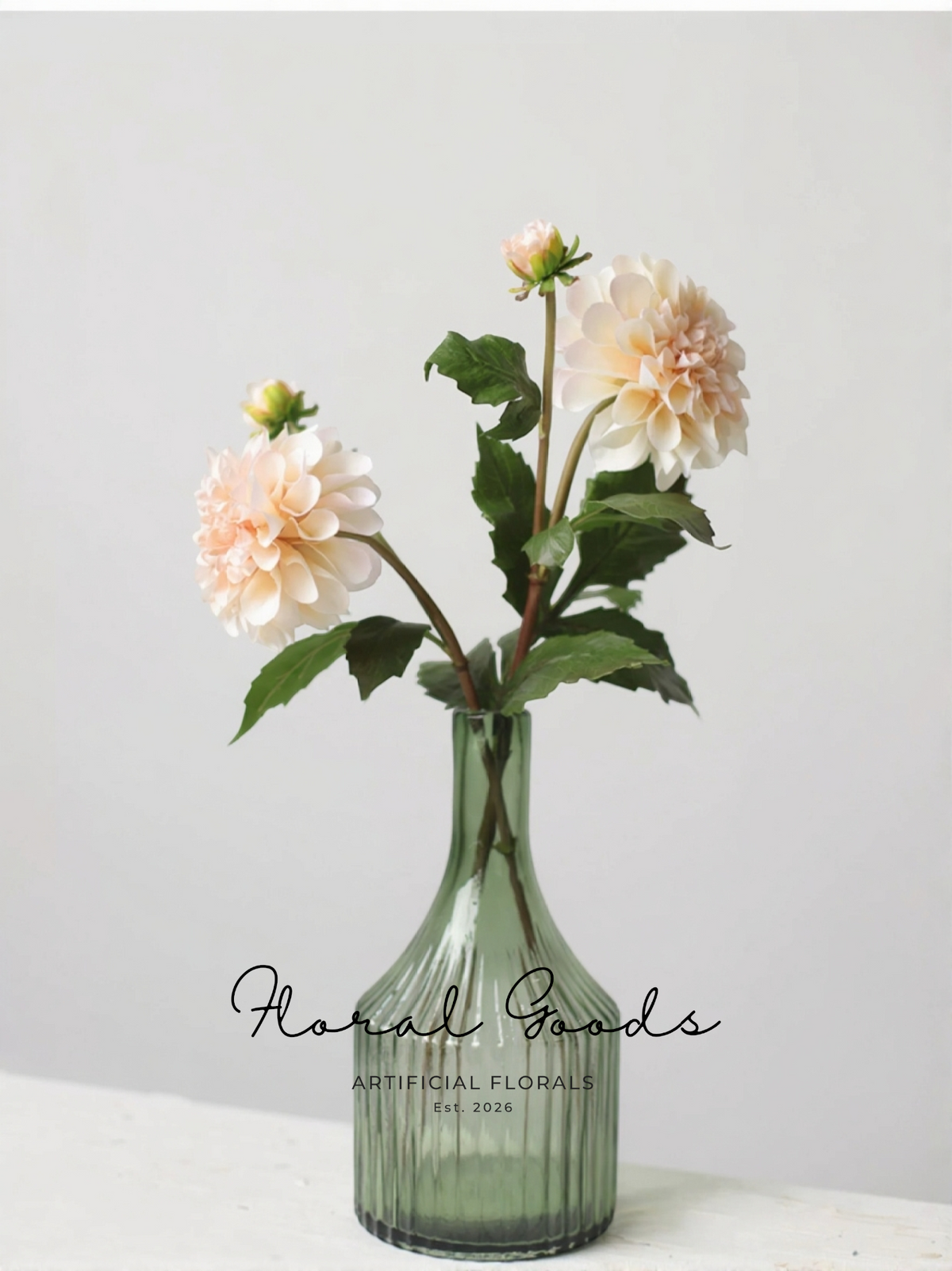 Café au Lait Dahlia Stem – 24"