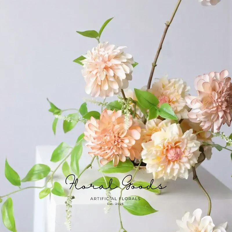 Café au Lait Dahlia Stem – 24"