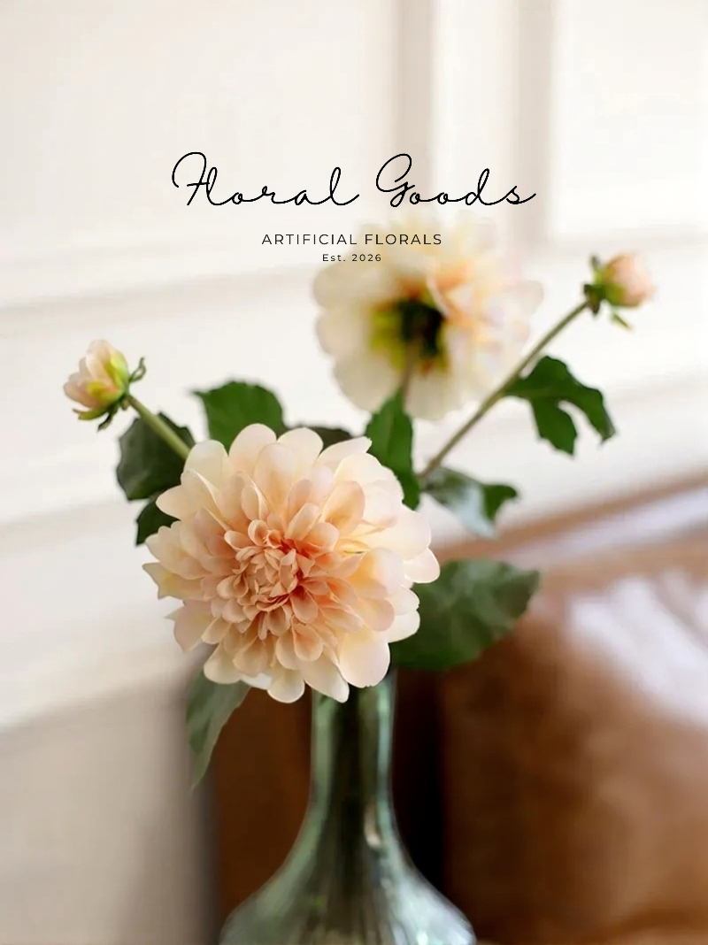 Café au Lait Dahlia Stem – 24"