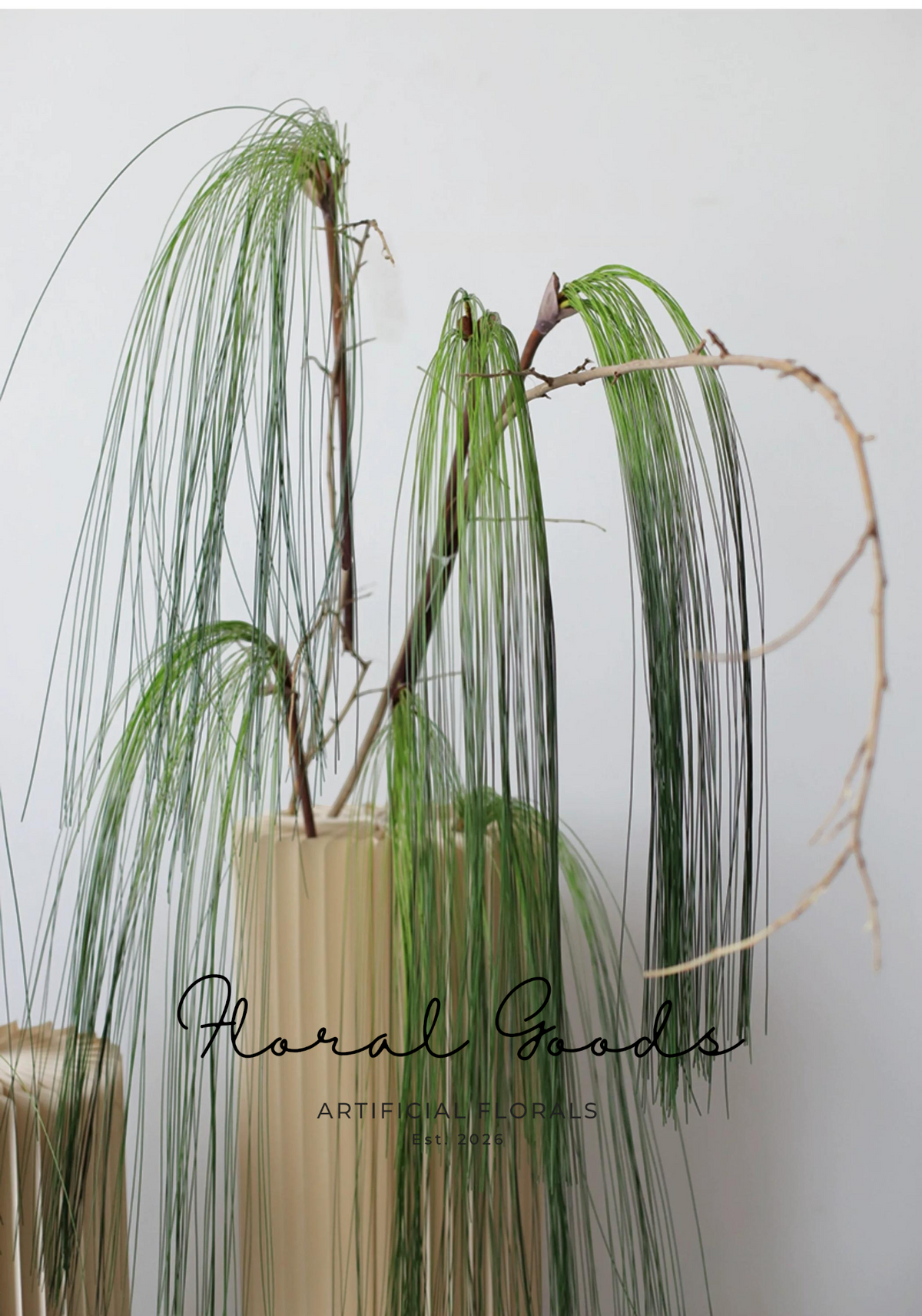 Cascading Grass Branch – 27.5"