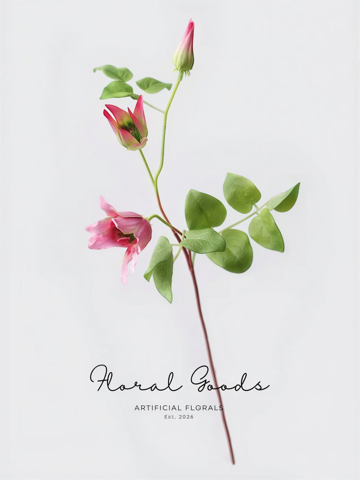 Clematis Bloom Stem – 17.7"