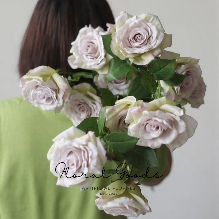 Dusty Lavender Rose Stem – 26.4"