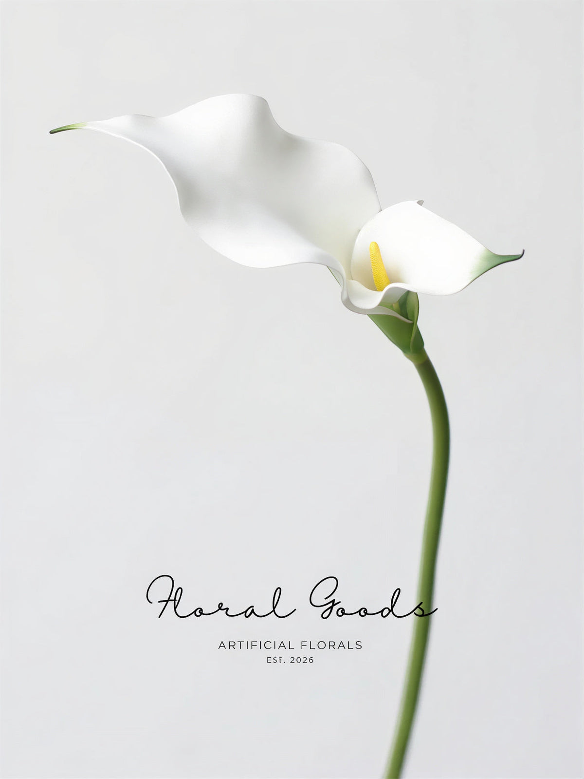 Elegant Calla Lily Stem – 24"