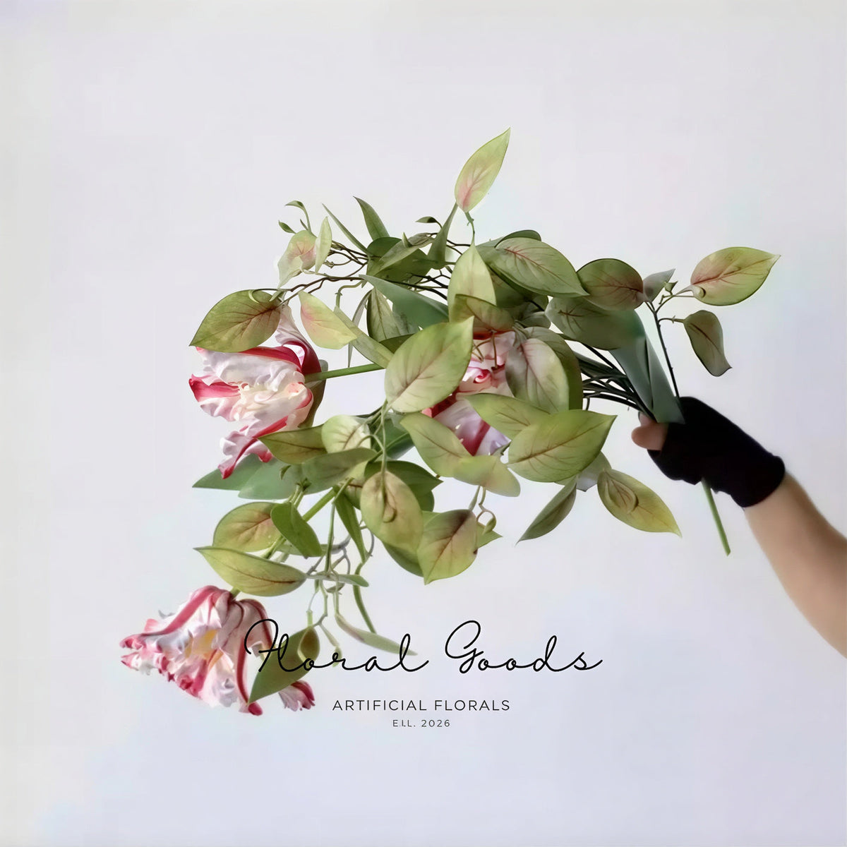 Variegated Ficus Branch – 29.5"
