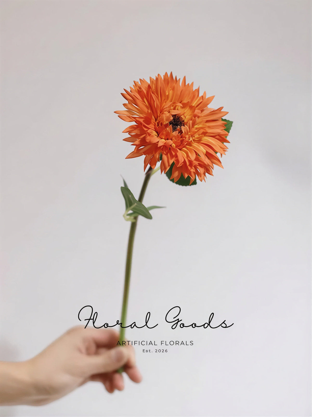 Textured Gerbera Stem – 14"