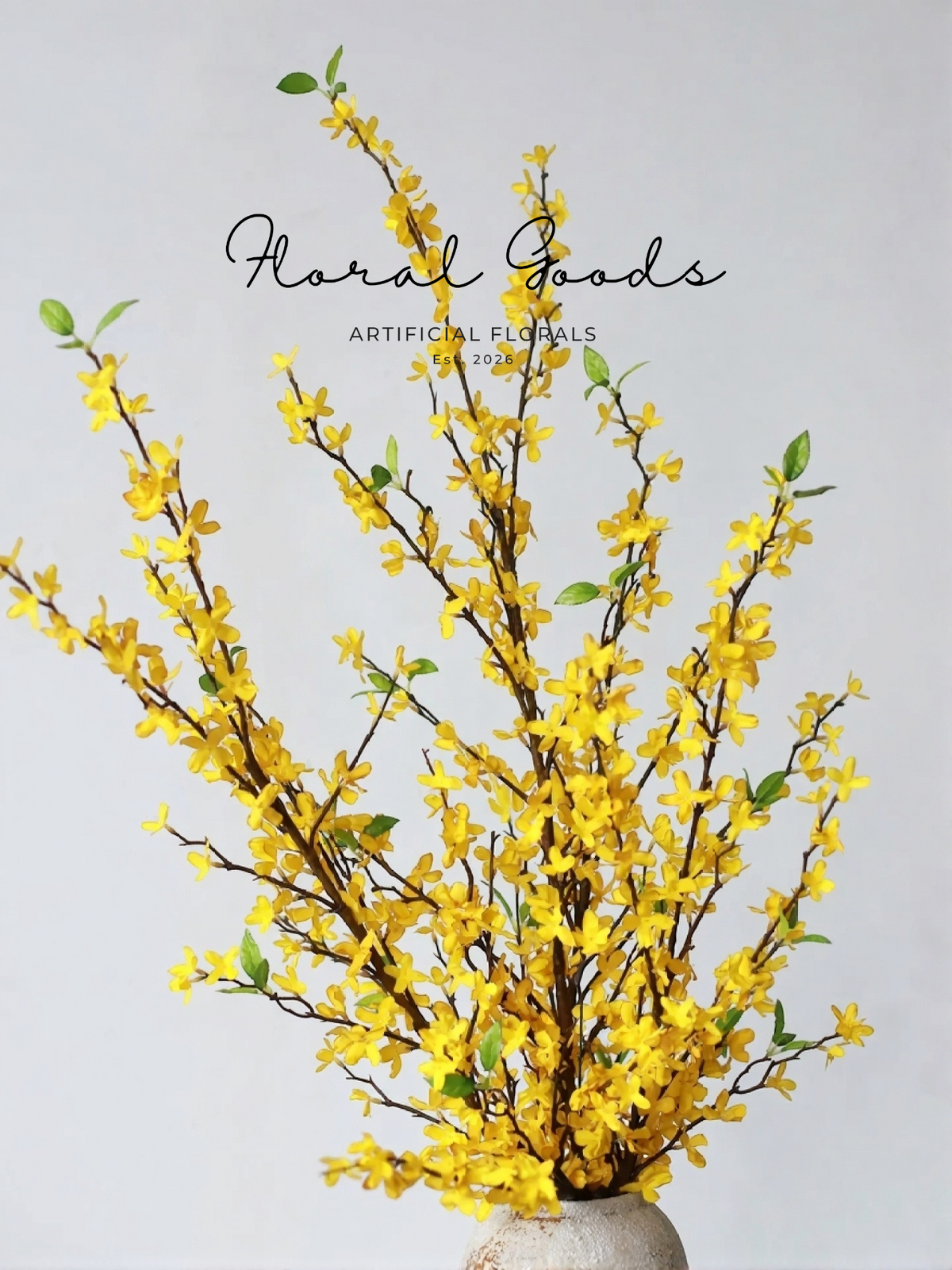 Golden Forsythia Branch – 53"