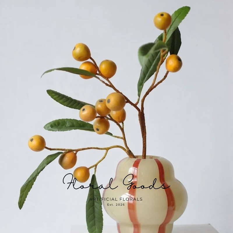 Golden Loquat Branch – 27.6"