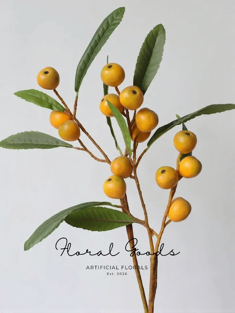 Golden Loquat Branch – 27.6"