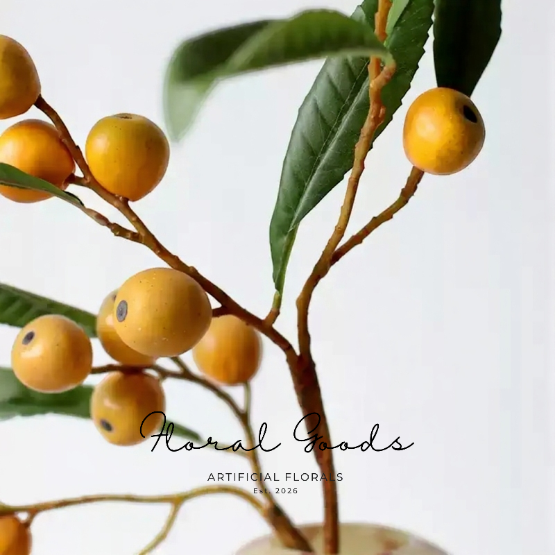Golden Loquat Branch – 27.6"