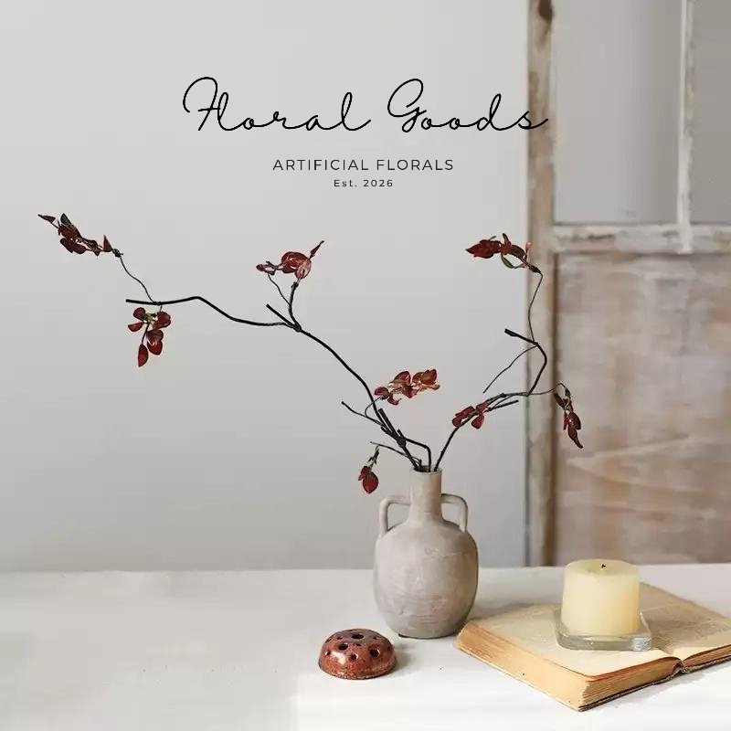 Graceful Autumn Vine Branch – 43"