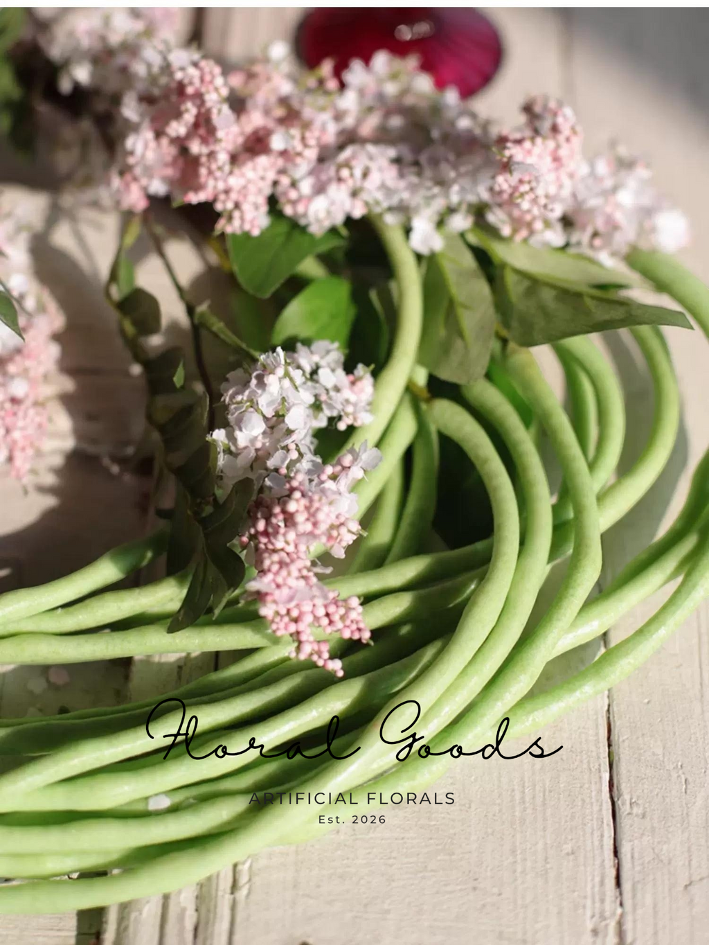 Hanging Bean Pod Branch – 31.5"