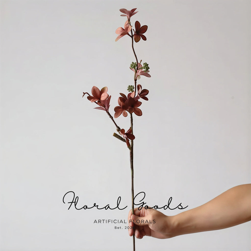 Kanzan Inspired Leaf Branch – 28.7"