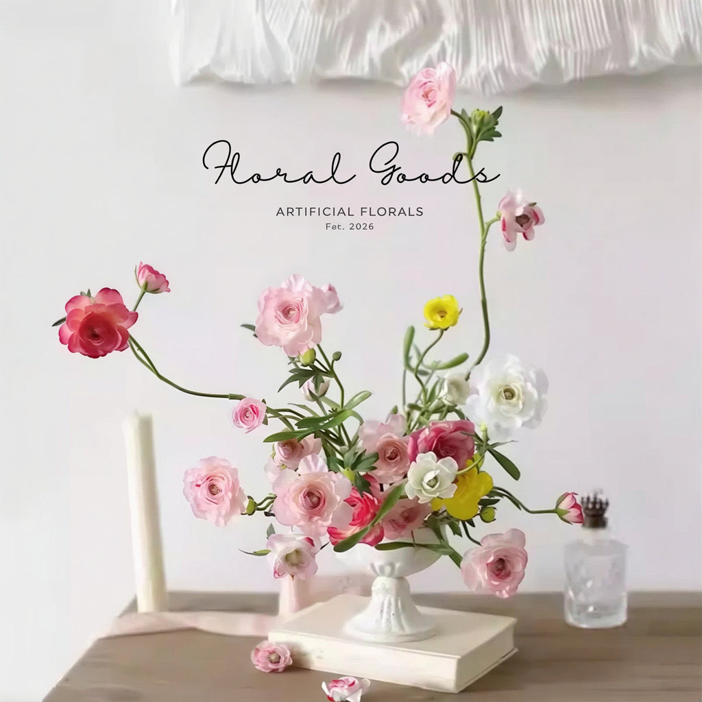 Romantic Garden Floral Arrangement Kit (Stems Only)