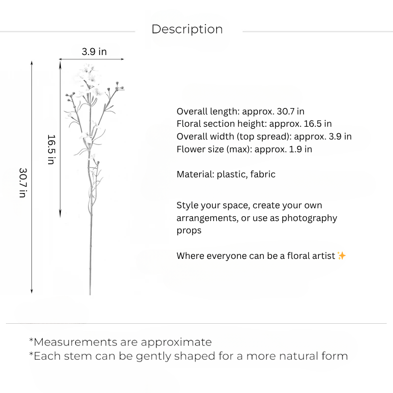 Airy Larkspur Stem – 30.5"