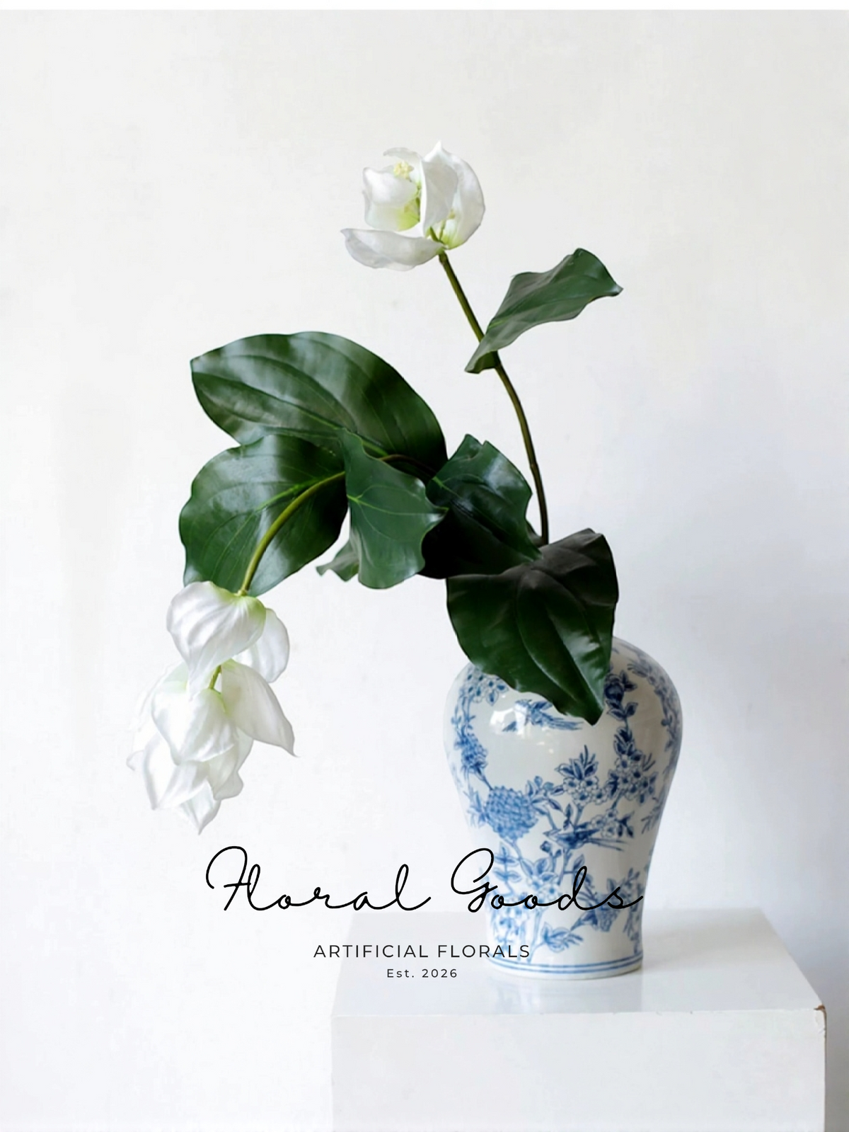 Lotus Lantern Flower Stem – 30"