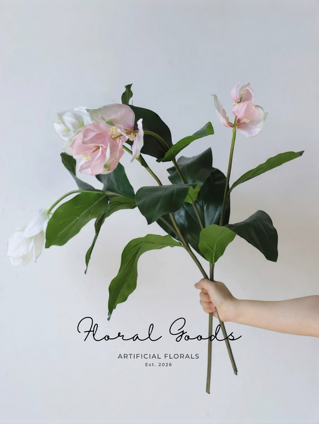 Lotus Lantern Flower Stem – 30"