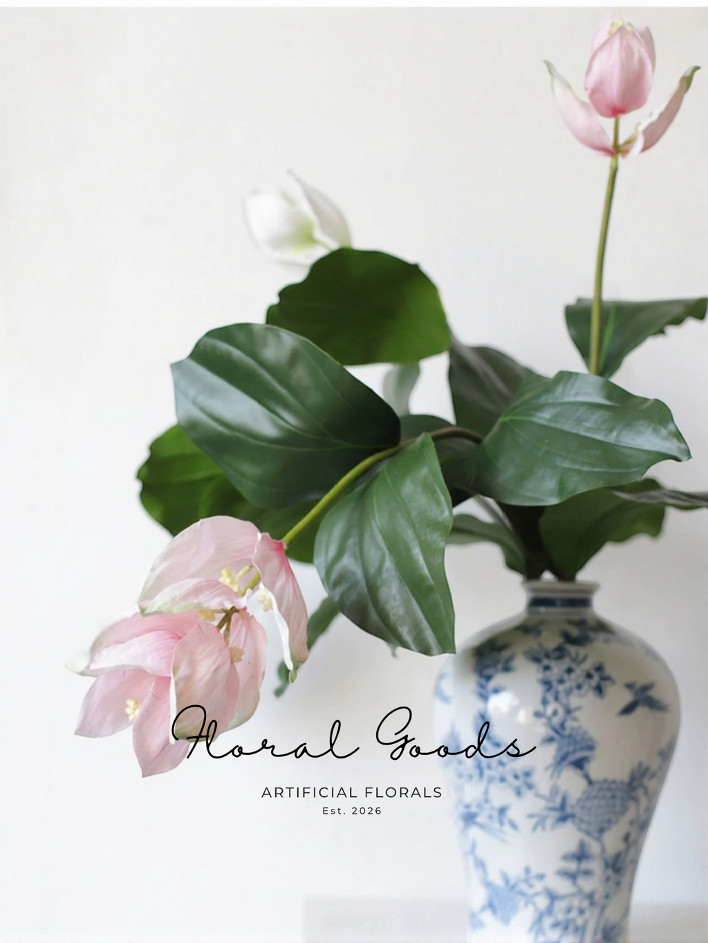 Lotus Lantern Flower Stem – 30"