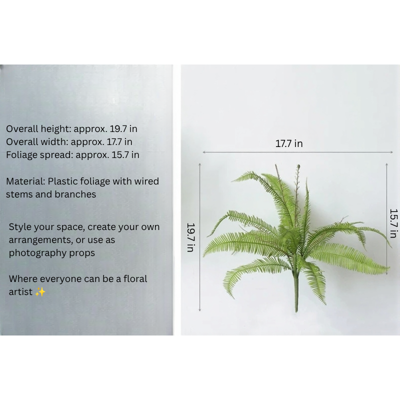 Lush Fern Bundle – 19.7"