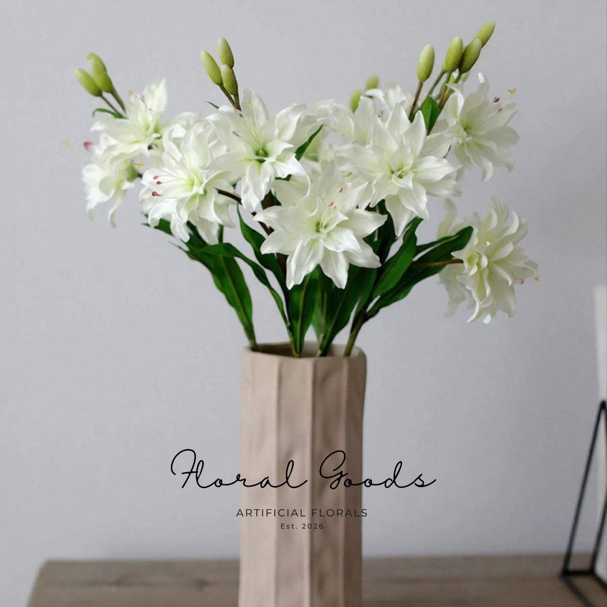 Layered Petal Lily Stem – 23.6"