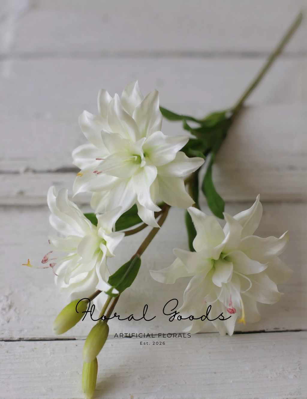 Layered Petal Lily Stem – 23.6"