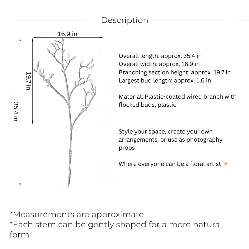 Magnolia Bud Branch – 35"