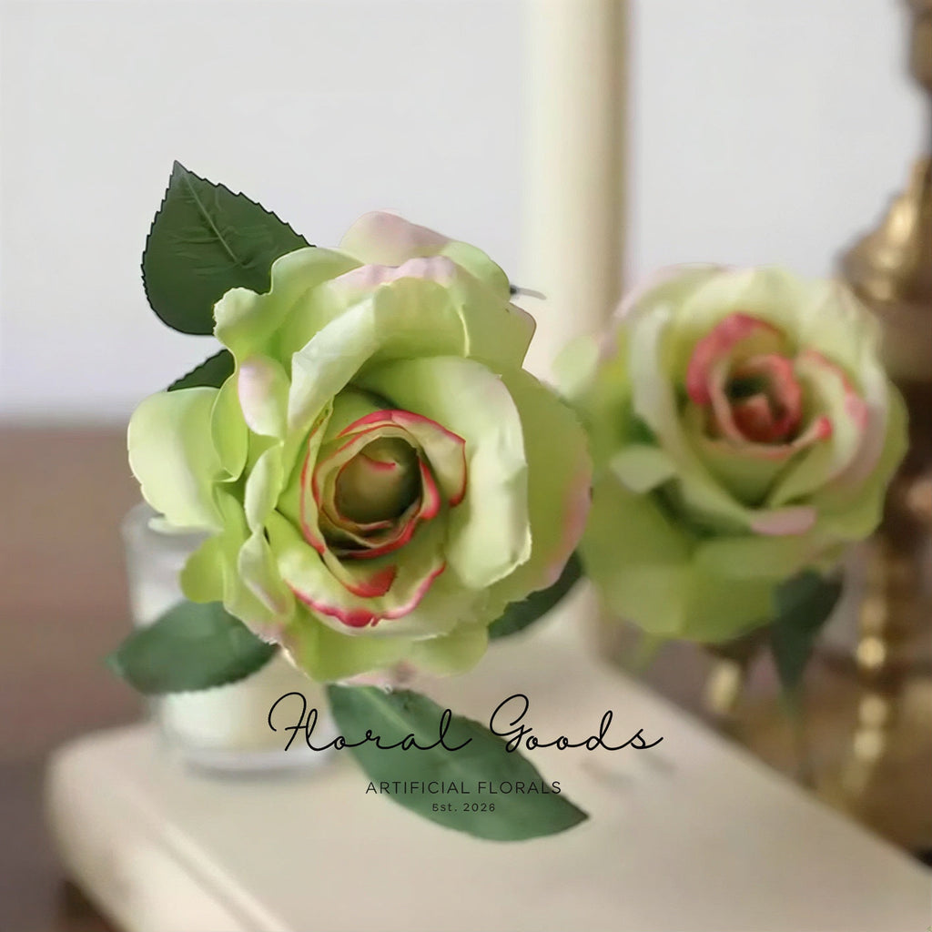 Modern Garden Rose Stem – 14"
