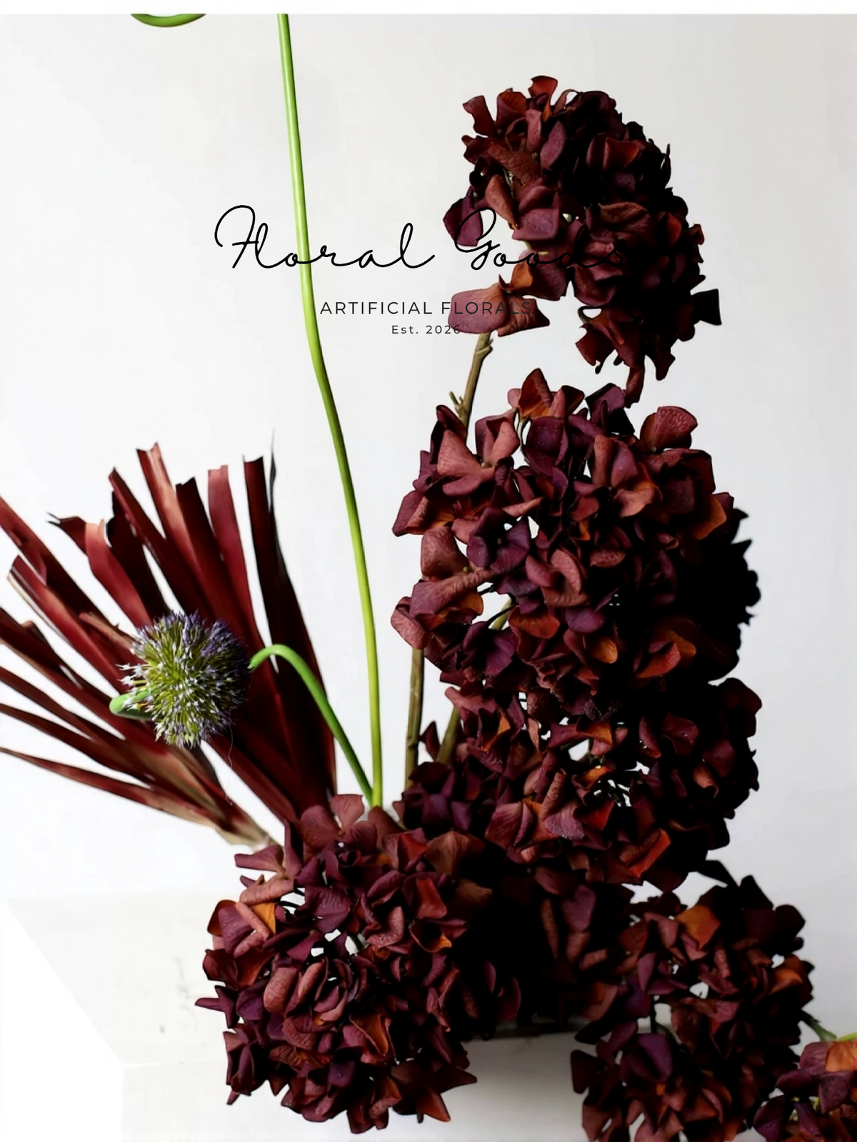 Moody Hydrangea Stem – 23.6"
