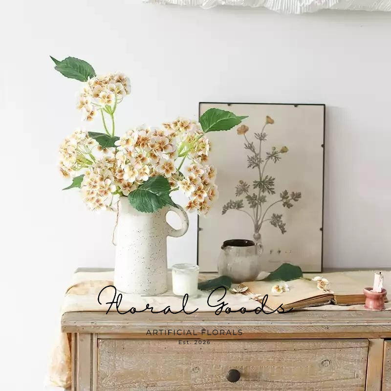 Meadow Hydrangea Stem – 29.5"