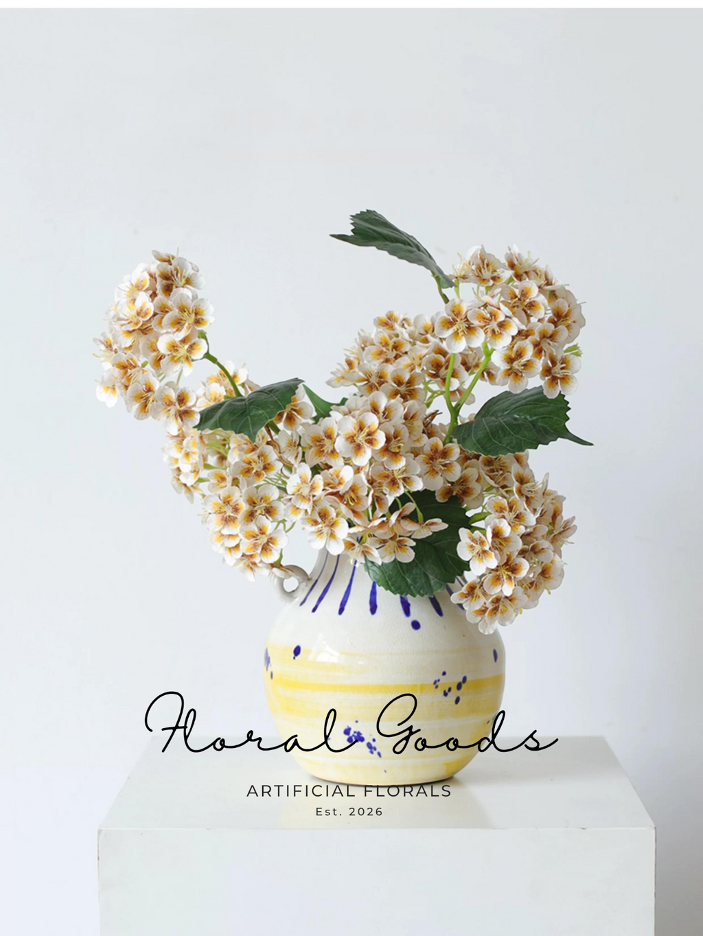 Meadow Hydrangea Stem – 29.5"