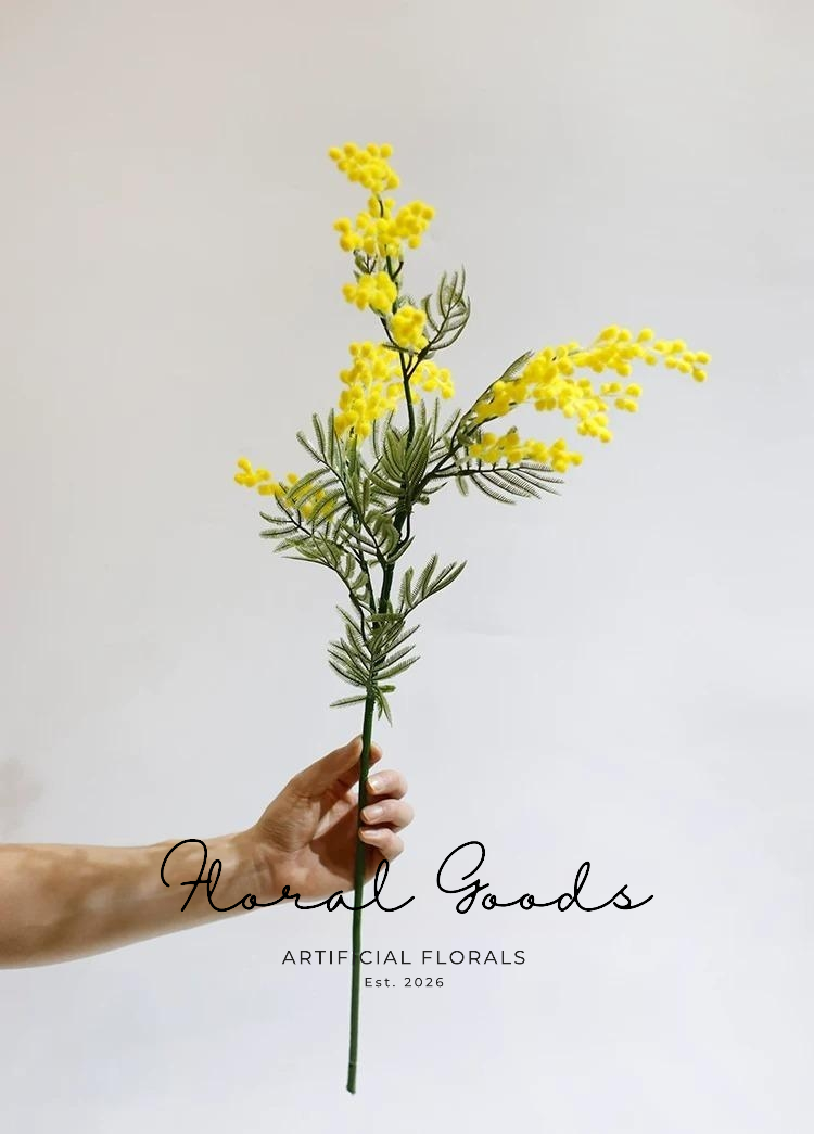 Golden Mimosa Stem – 31"