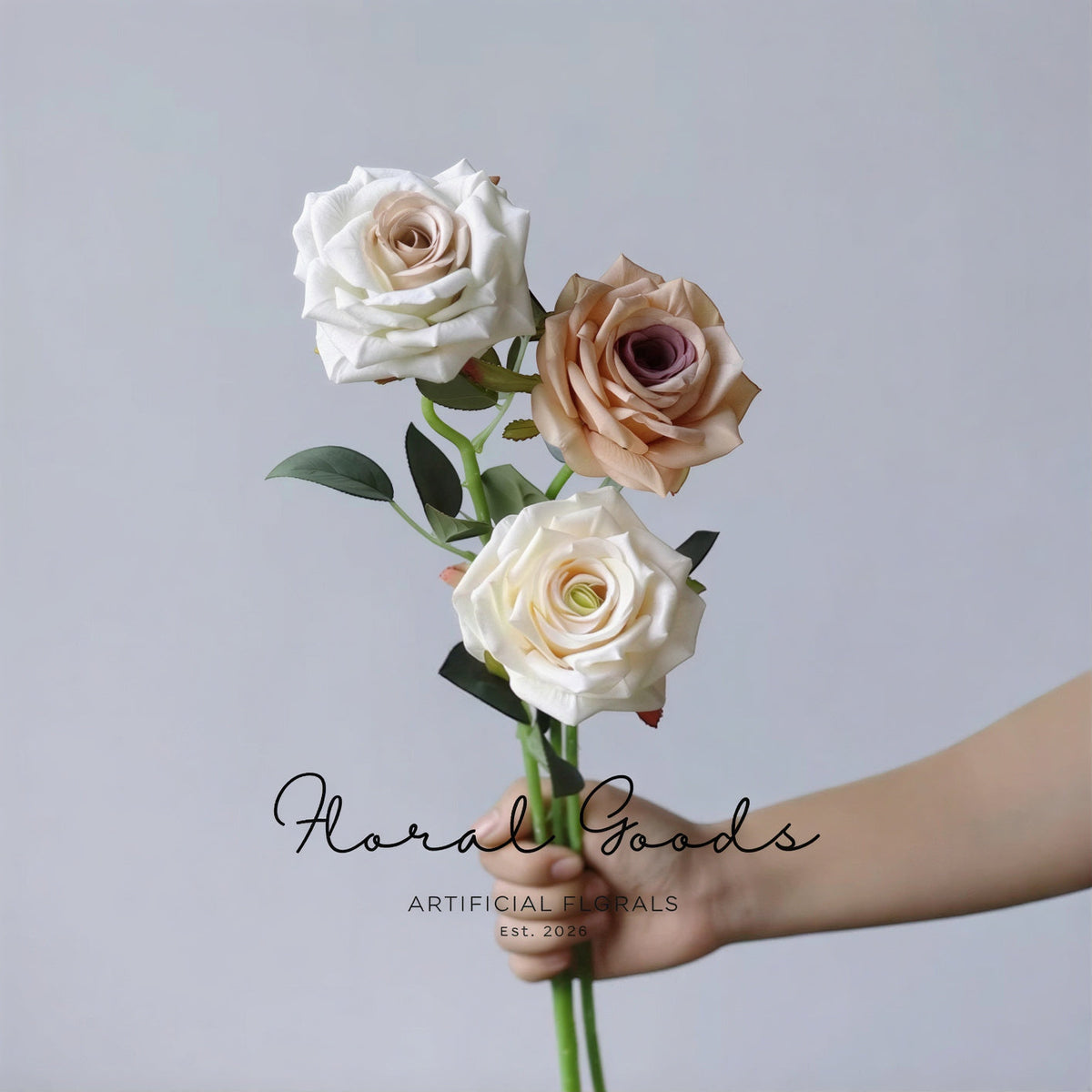 Muted Rose Stem – 19"