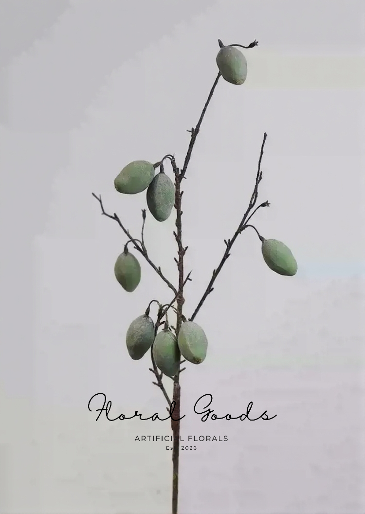 Wild Olive Branch Stem – 33.5"
