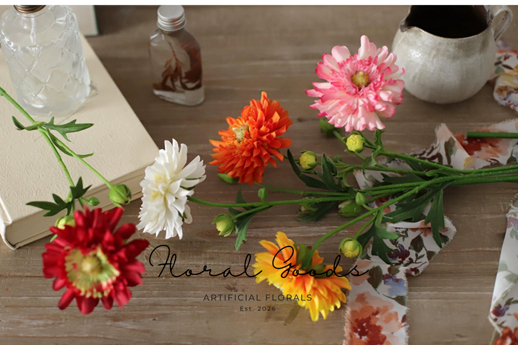 Playful Zinnia Stem – 22"