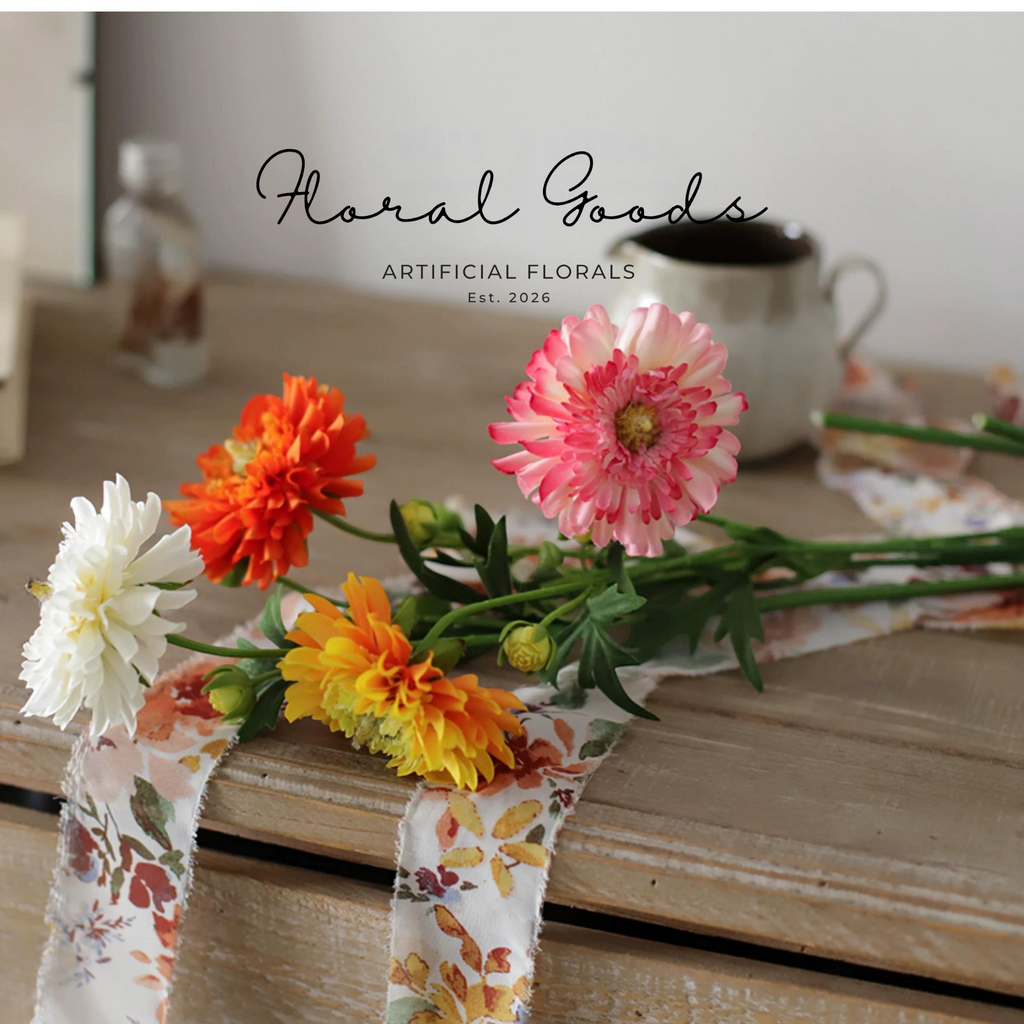 Playful Zinnia Stem – 22"