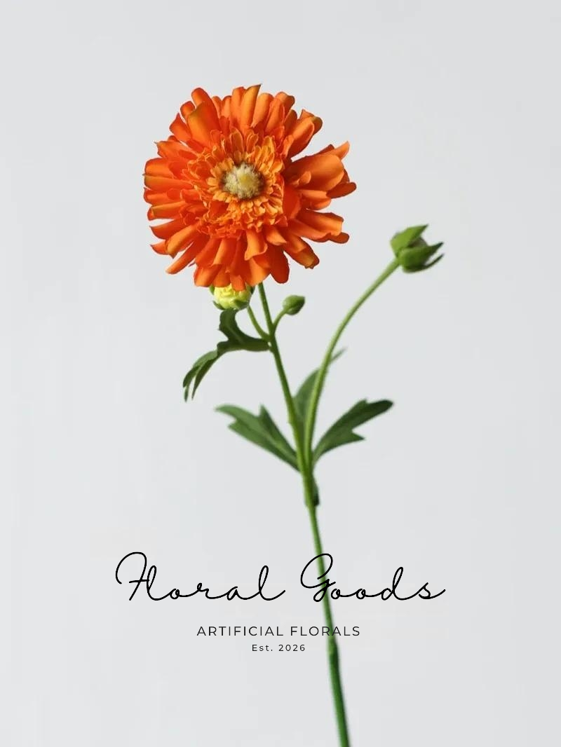 Playful Zinnia Stem – 22"
