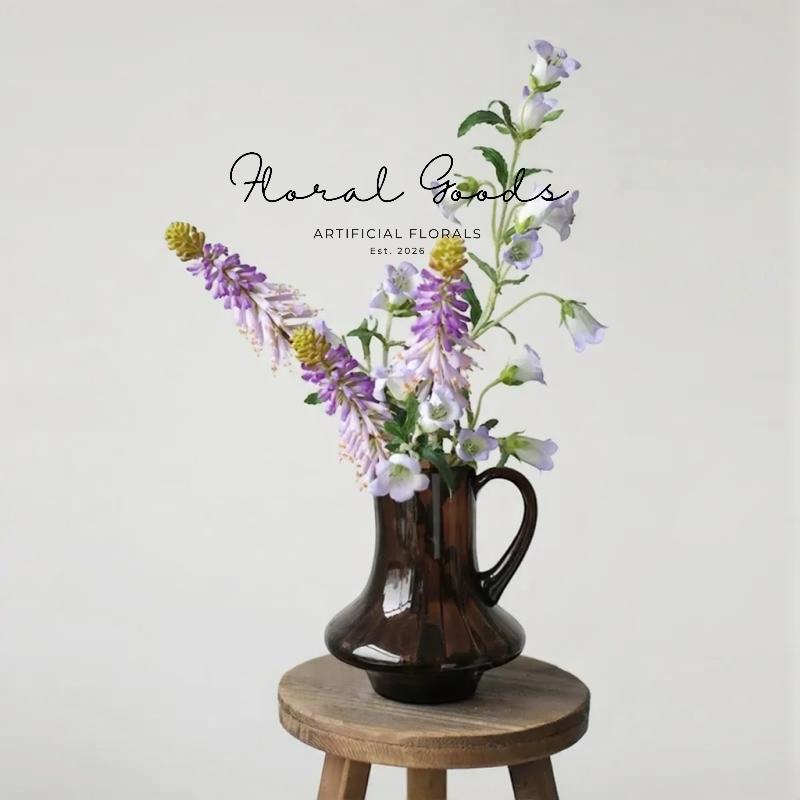 Purple Pineapple Lily Stem – 28.7"