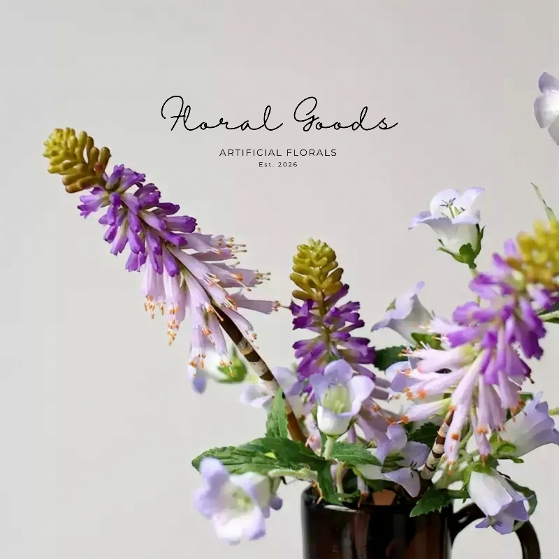 Purple Pineapple Lily Stem – 28.7"