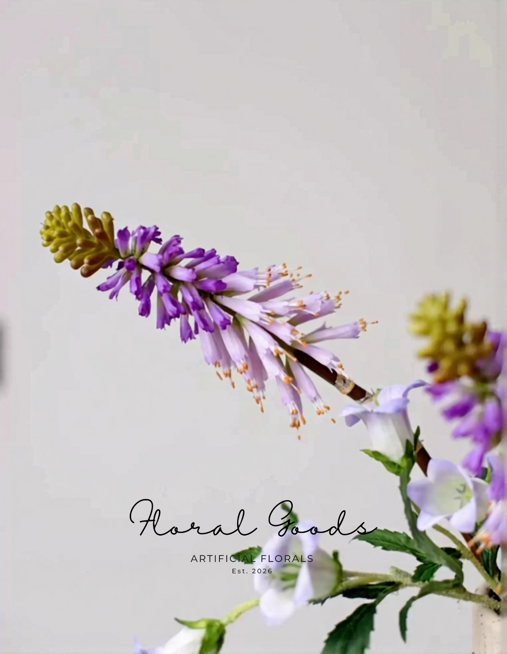 Purple Pineapple Lily Stem – 28.7"