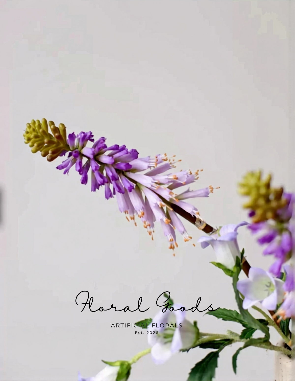 Purple Pineapple Lily Stem – 28.7"