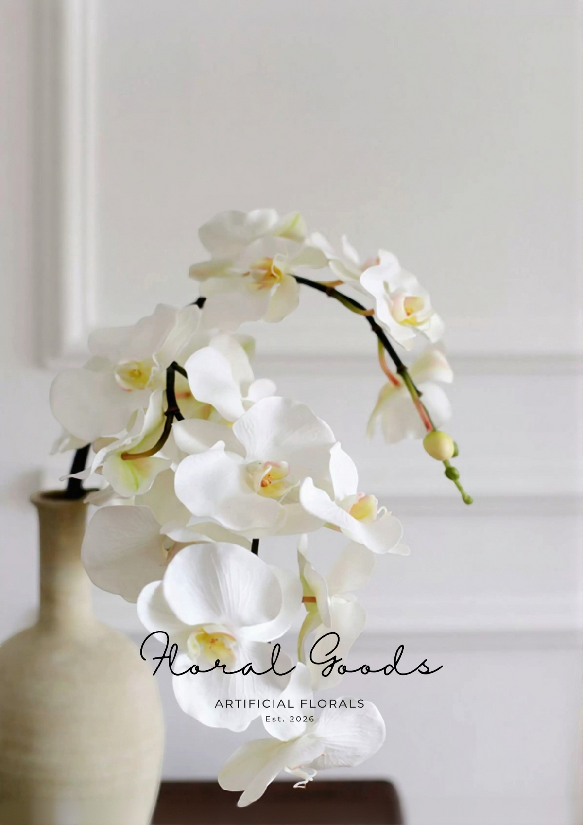 Real Touch Phalaenopsis Orchid Stem