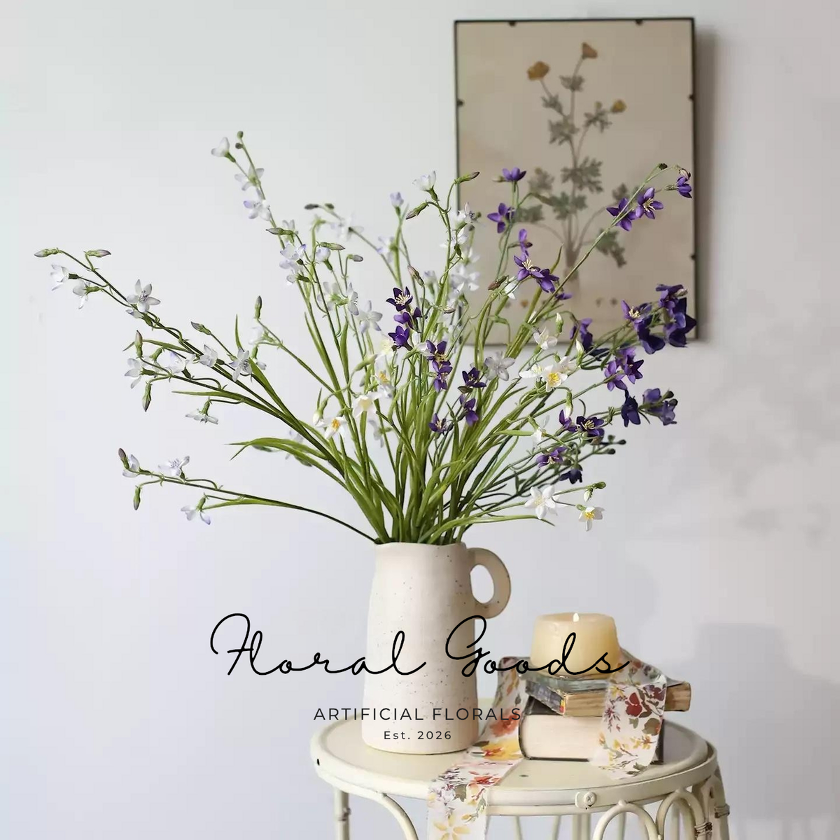 Delicate Rain Lily Stem – 29.5”