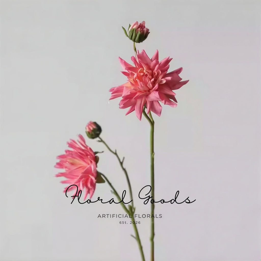 Rosy Petal Dahlia Stem – 16.9"
