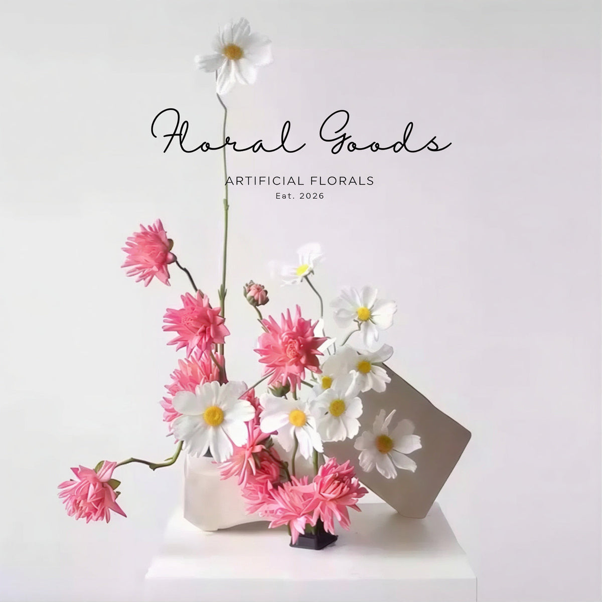 Rosy Petal Dahlia Stem – 16.9"