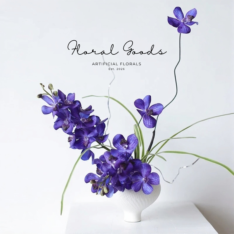 Royal Vanda Orchid Stem – 27"